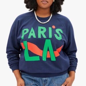 CLARE V. Paris LA Sweatshirt